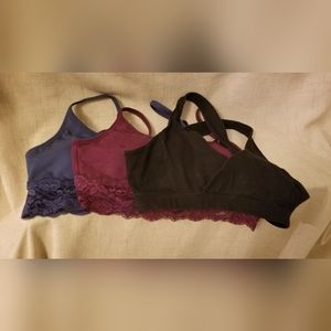 3 Pact bralette bundle